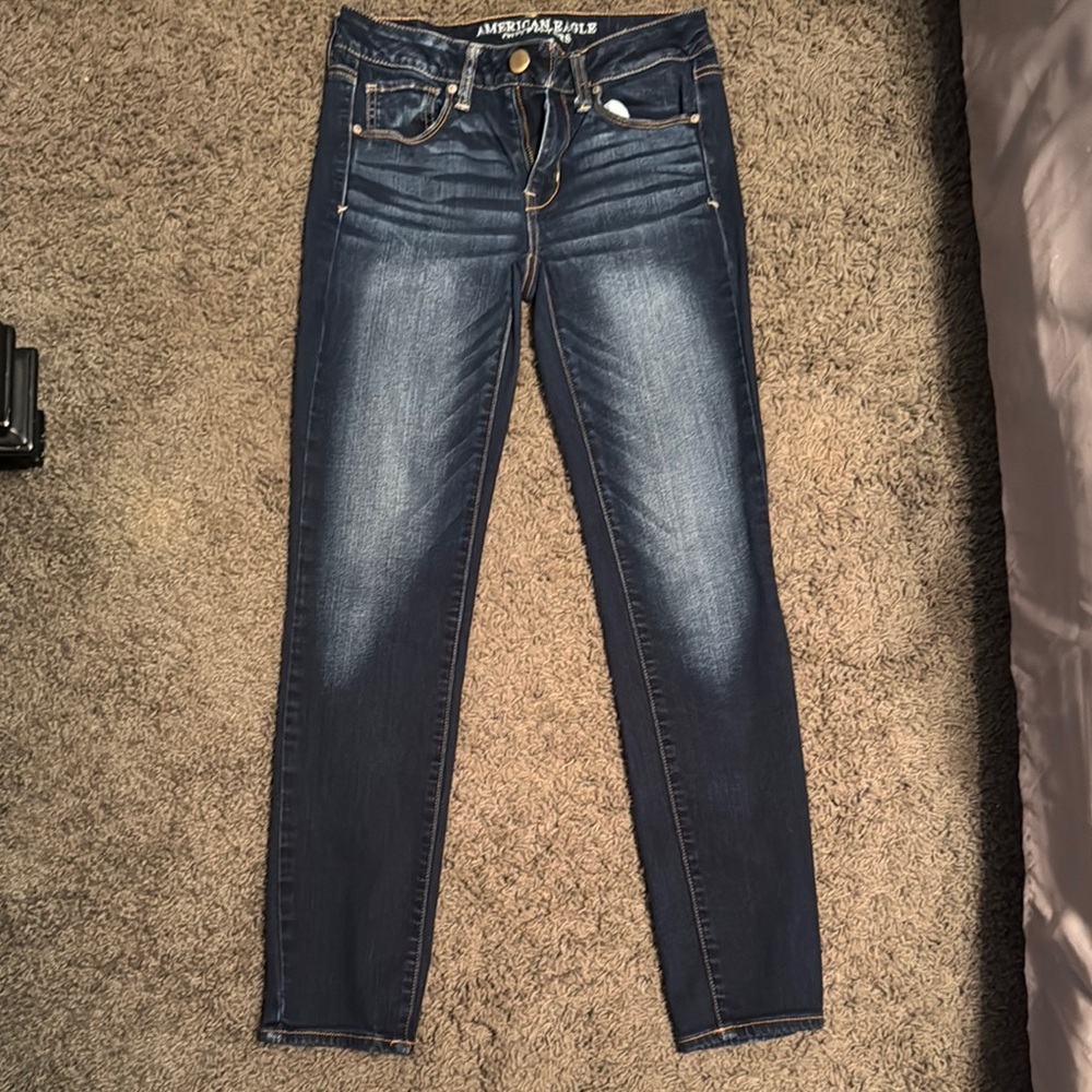 American Eagle Dark Super Stretch Jeans